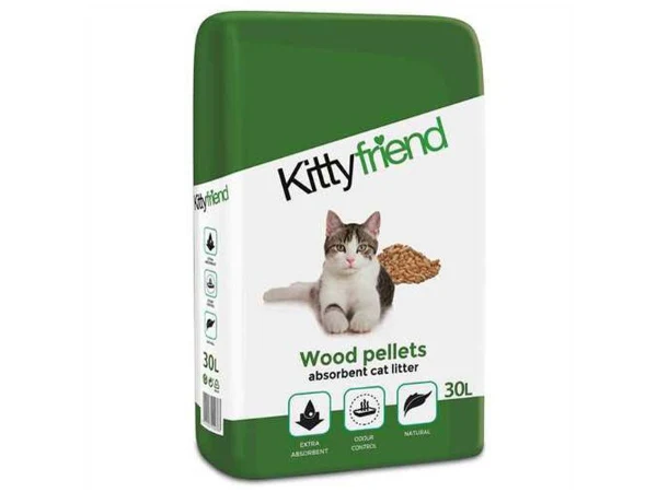 Wood Pellet Cat litter 30Ltr Home Bargains
